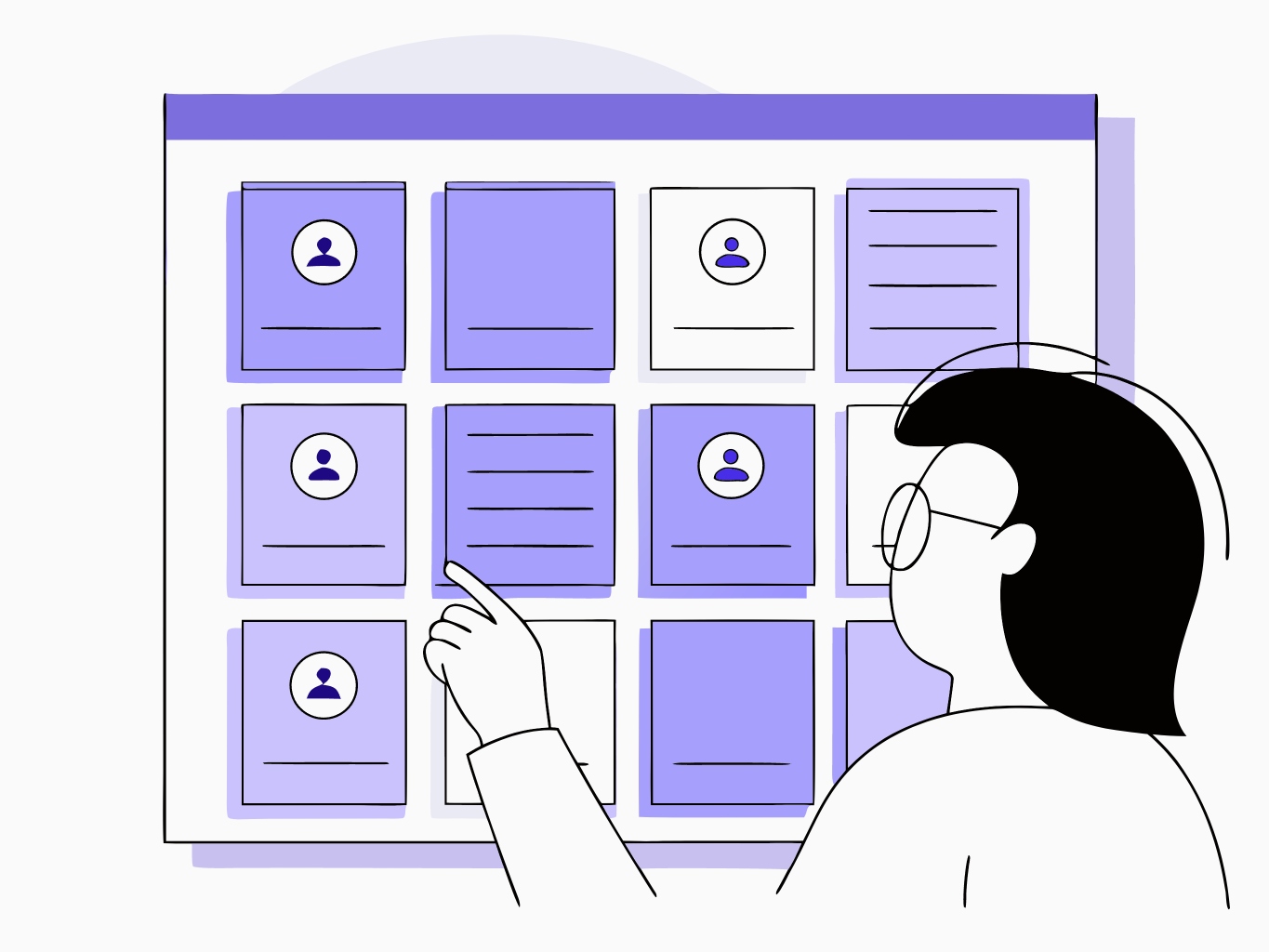 Коллаж фирменного стиля: визитка, сайт